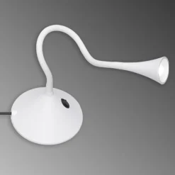 Fleksibel LED-bordlampe Viper i hvid