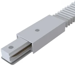 Flexverbinder Track, 1-fase skinne, hvid