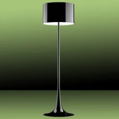 FLOS Spun Light F - sort gulvlampe