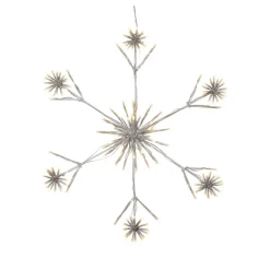 Flower Snowflake LED-dekorationslampe, Ø 60 cm