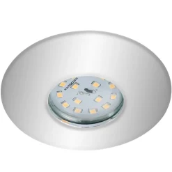 Forkromet LED-indbygningsspot Bruser, IP65