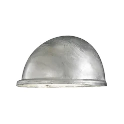 Formskøn udendørs væglampe Torino, E14/galvanis.