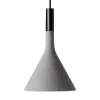 Foscarini Aplomb Mini pendellampe af beton, grå