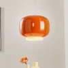 Foscarini Chouchin 1 LED-hængelampe, orange