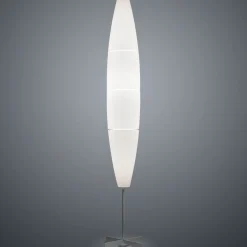 Foscarini Havana gulvlampe med dæmper, alu/hvid