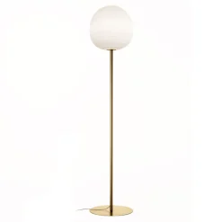 Foscarini Rituals XL gulvlampe, dæmpbar, gylden