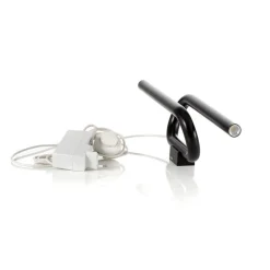 Foscarini Tobia LED-væglampe med ledning, sort