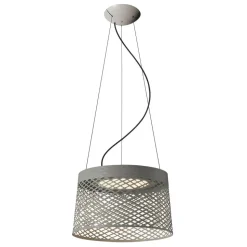 Foscarini Twiggy Grid LED-pendellampe, greige