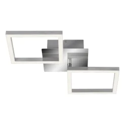 Frame LED-loftslampe, 3.000 K, krom