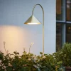 FRANDSEN lampe med jordspyd Grasp, messingfarvet, højde 82 cm