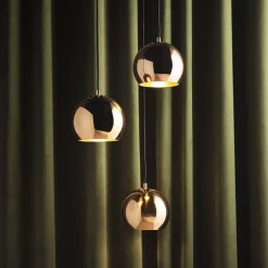 FRANDSEN pendel Ball lavet af kobber, Ø 18 cm