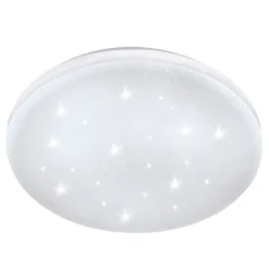 Frania-S LED-loftlampe med krystaleffekt, Ø 28 cm