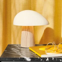 FRITZ HANSEN Night Owl bordlampe, røghvid/ask