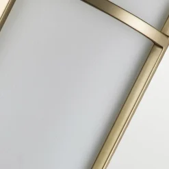 Fusion 1 væglampe, natur messing