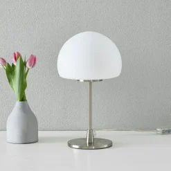 Gaia Big bordlampe med touchfunktion, hvid