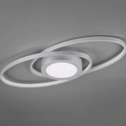 Galaxy LED-loftlampe, kan dæmpes, titaniumfarvet