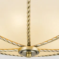 Galina loftlampe, cremefarvet, 56 cm