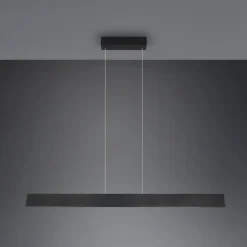 Galway hængelampe, mat sort, op/ned, CCT, metal