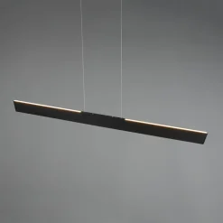 Galway hængelampe, mat sort, op/ned, CCT, metal