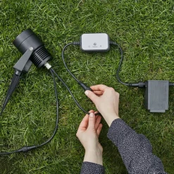 Garden 24 LED-spot, sort, 6 watt