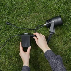 Garden 24 LED-spot, sort, 6 watt