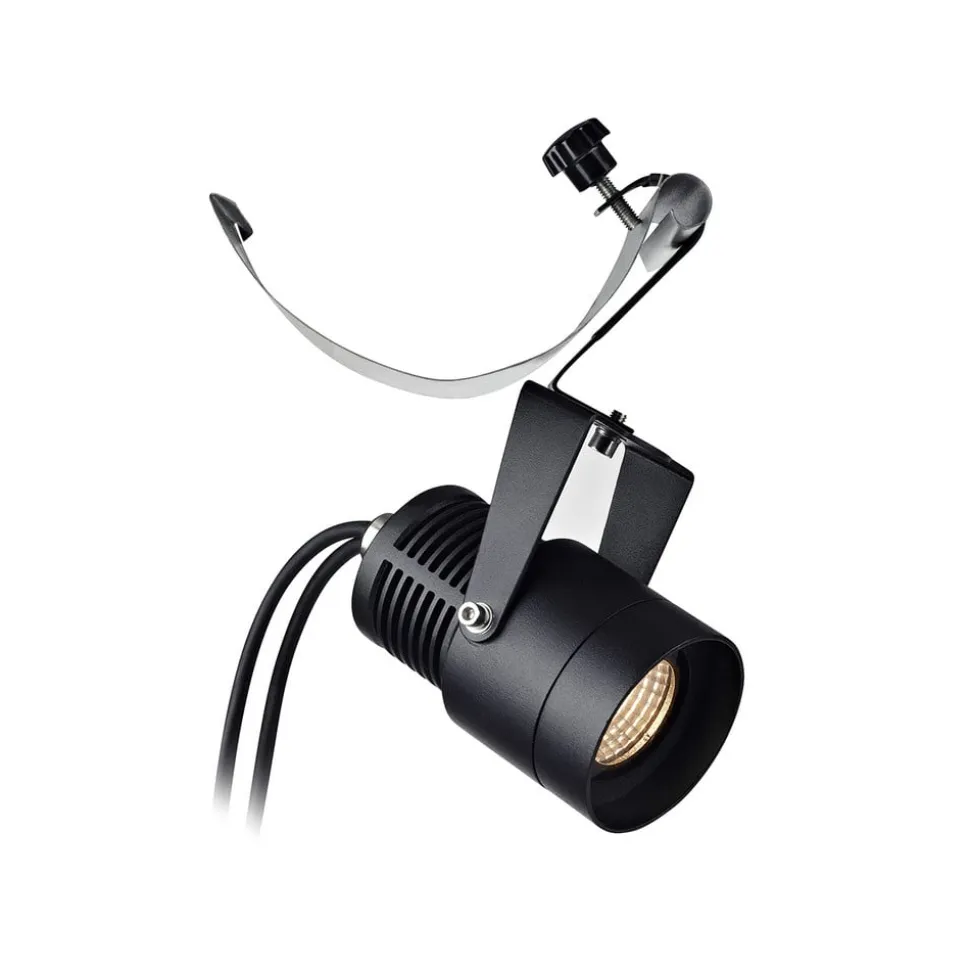 Garden 24 LED-spot, sort, 3 watt