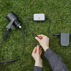 Garden 24 LED-spot, sort, 3 watt