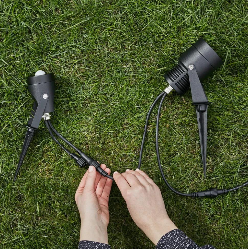 Garden 24 LED-spot, sort, 3 watt