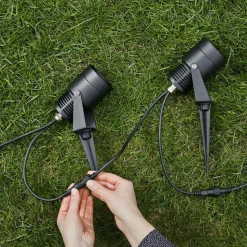 Garden 24 LED-spot, sort, 3 watt