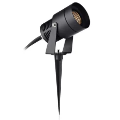 Garden 24 LED-spot, sort, 9 watt