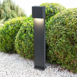 Gemini FX LED-gadelampe, IP54, antracit