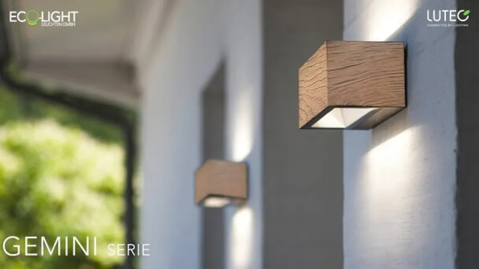 Gemini FX LED-gadelampe, IP54, antracit