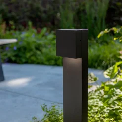 Gemini FX LED-gadelampe, IP54, antracit