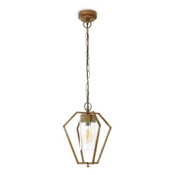 Gemstone 3452 udendørs hængelampe messing/klar