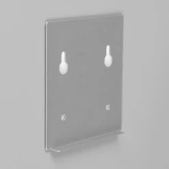 Genopladelig LED-væglampe til udendørs brug Talent, titanfarvet, bredde 16