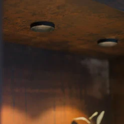 GF design Owi indbygningslampe IP54 sort 2.700 K