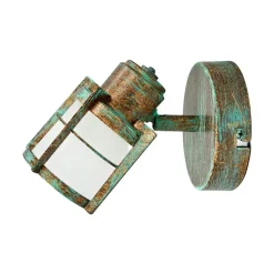 Giorgi - væglampe i spanskgrønt optik