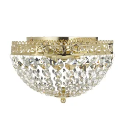 Glitrende loftlampe Saxholm