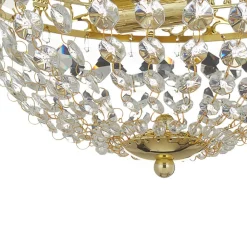 Glitrende loftlampe Saxholm