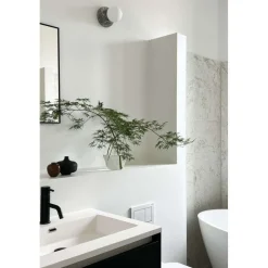 Globen Lighting væglampe Torrano, grå Ø 13 cm IP44