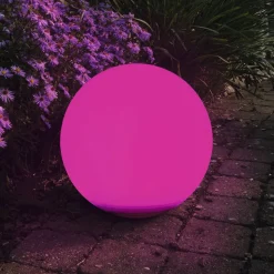 Globo LED-lyskugle, solceller, kan flyde