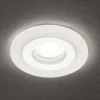Glow indbygningsspot, hvid, metal, Ø 11 cm, GU10