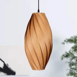 Gofurnit Ardere pendellampe kirsebærtræ højde 50cm