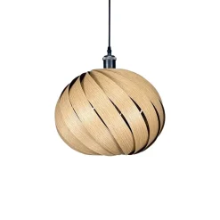 Gofurnit Mela pendellampe, eg, Ø 35 cm