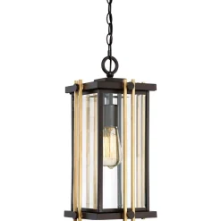 Goldenrod pendellampe til udendørsområdet