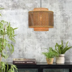 GOOD & MOJO Bhutan-pendel i bambus Ø 40 cm