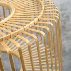 GOOD & MOJO Bromo loftslampe lavet af bambus, Ø 40 cm