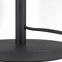 GOOD & MOJO Gulvlampe Java, sort, 141 cm, bambus, GU10