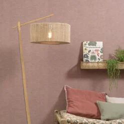 GOOD & MOJO Iguazu buelampe natur cylinder Ø50cm