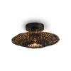 GOOD & MOJO Kalimantan loftlampe Ø 30cm sort